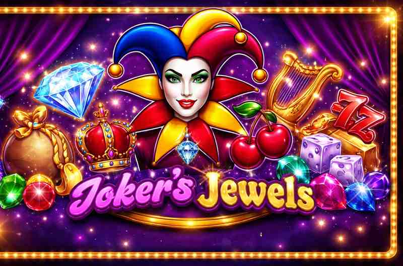 Jogo Joker's Jewel disponível na plataforma 35FF com visual clássico e símbolos coloridos